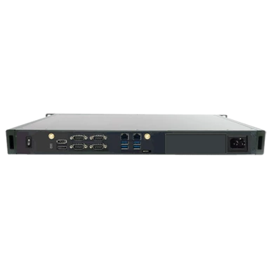 iKERN-1810-AC80: Fanless 1U Industrial Rackmount PC with an Integrated Power Supply